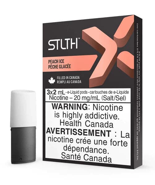 STLTH X Pod Pack - Peach Ice.