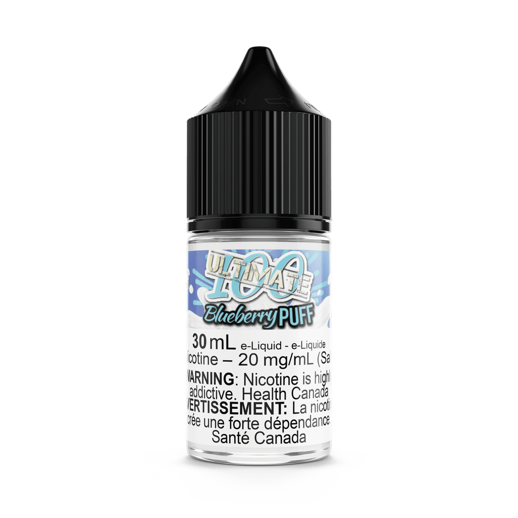 Salty Blueberry Puff by Ultimate 100 - VapeNorth