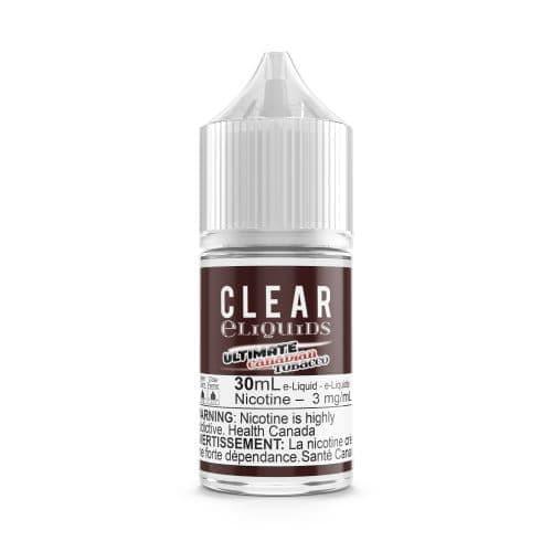 Clear Eliquids- Ultimate Canadian Tobacco.